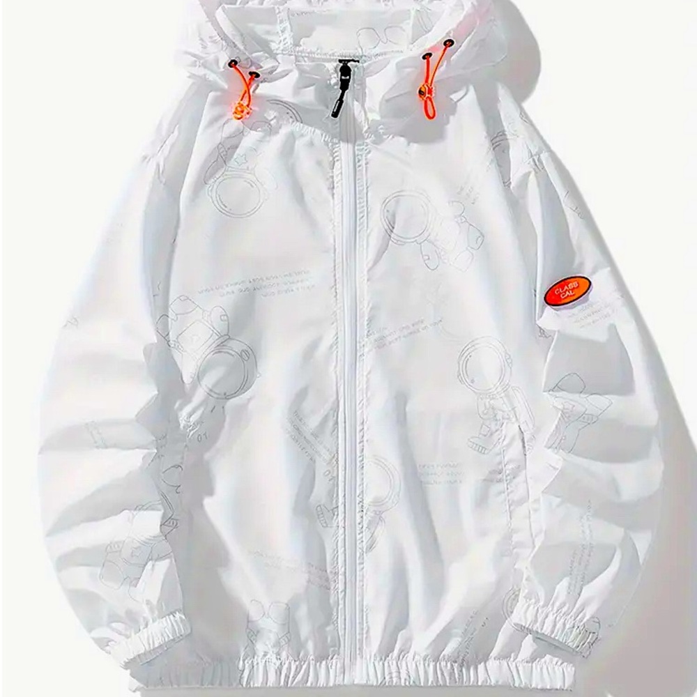 Mens Ultra-thin & Breathable Sun-Protective Hoodie with Full Zipper - Ideal